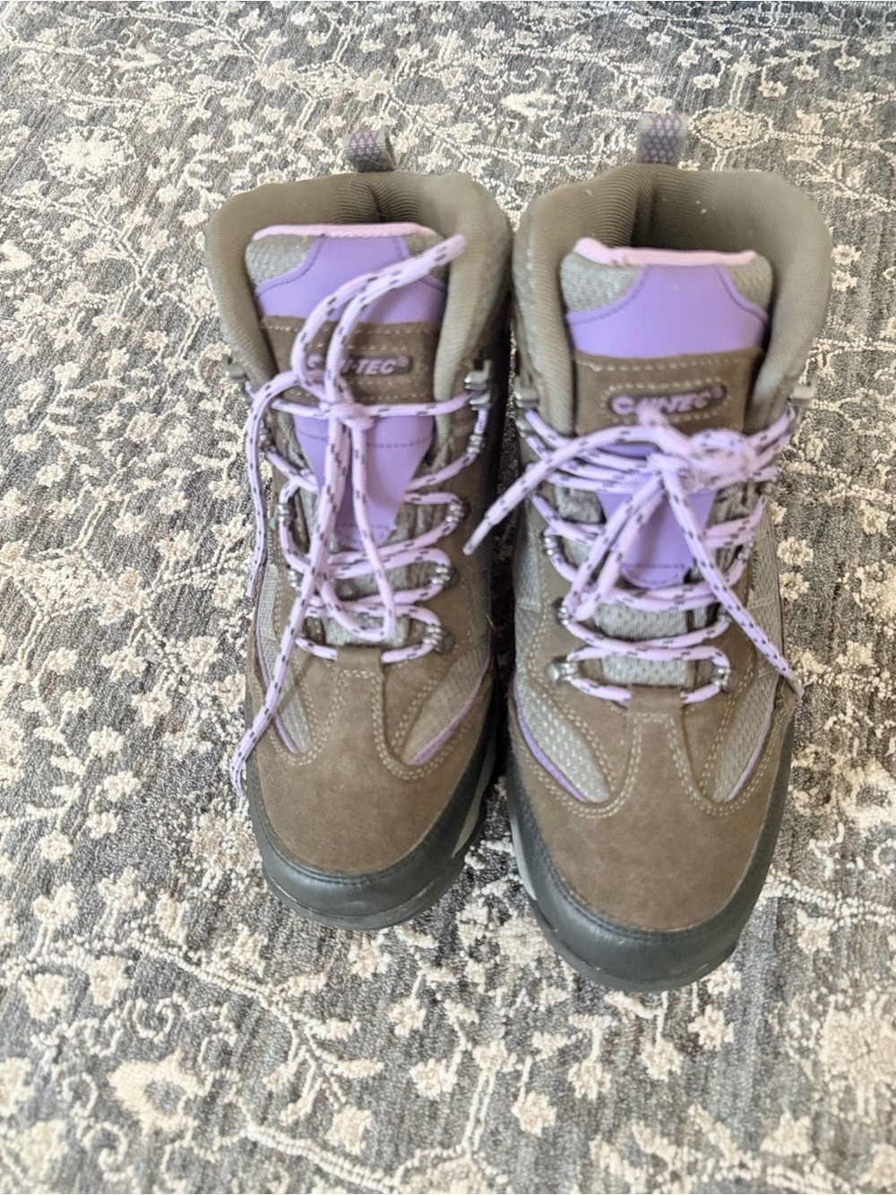 Hi-Tec Skamania Waterproof Hiking  Womens Grey Casual Boots 9022 Sz 10 M